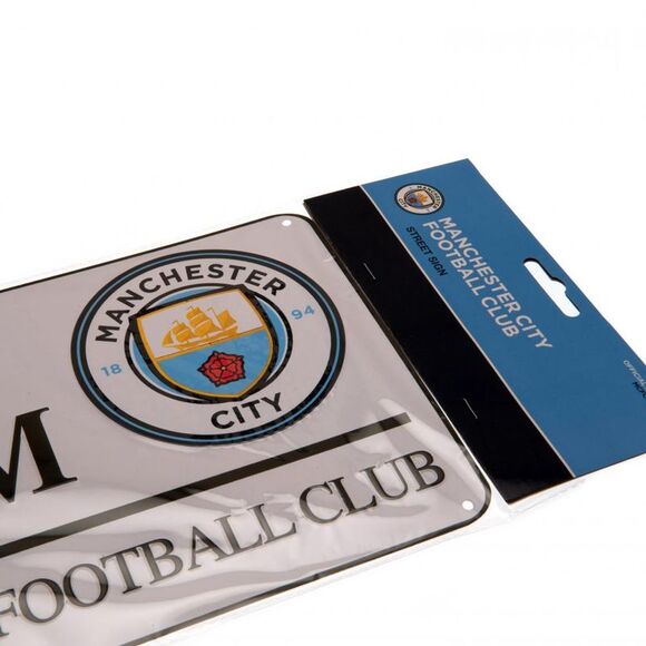 Manchester City FC Official Street Sign / White - Picture 3 of 3